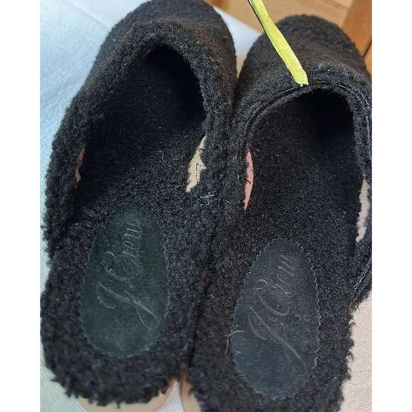 J.Crew Faux Sherpa Clogs Size 7 - Picture 9 of 9